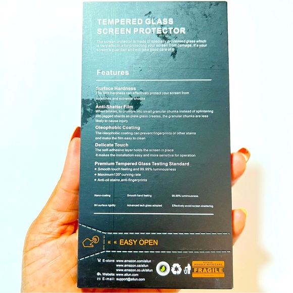 iPhone 13 Pro Max Tempered Glass Clear 2 pack Screen NEW Protector - Picture 2 of 3